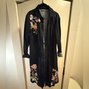 New York & Company Black Shirt Jacket